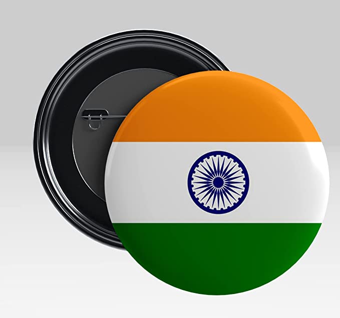 Picture of India Flag Badges | National Flag Badges | India Republic Day Badges 