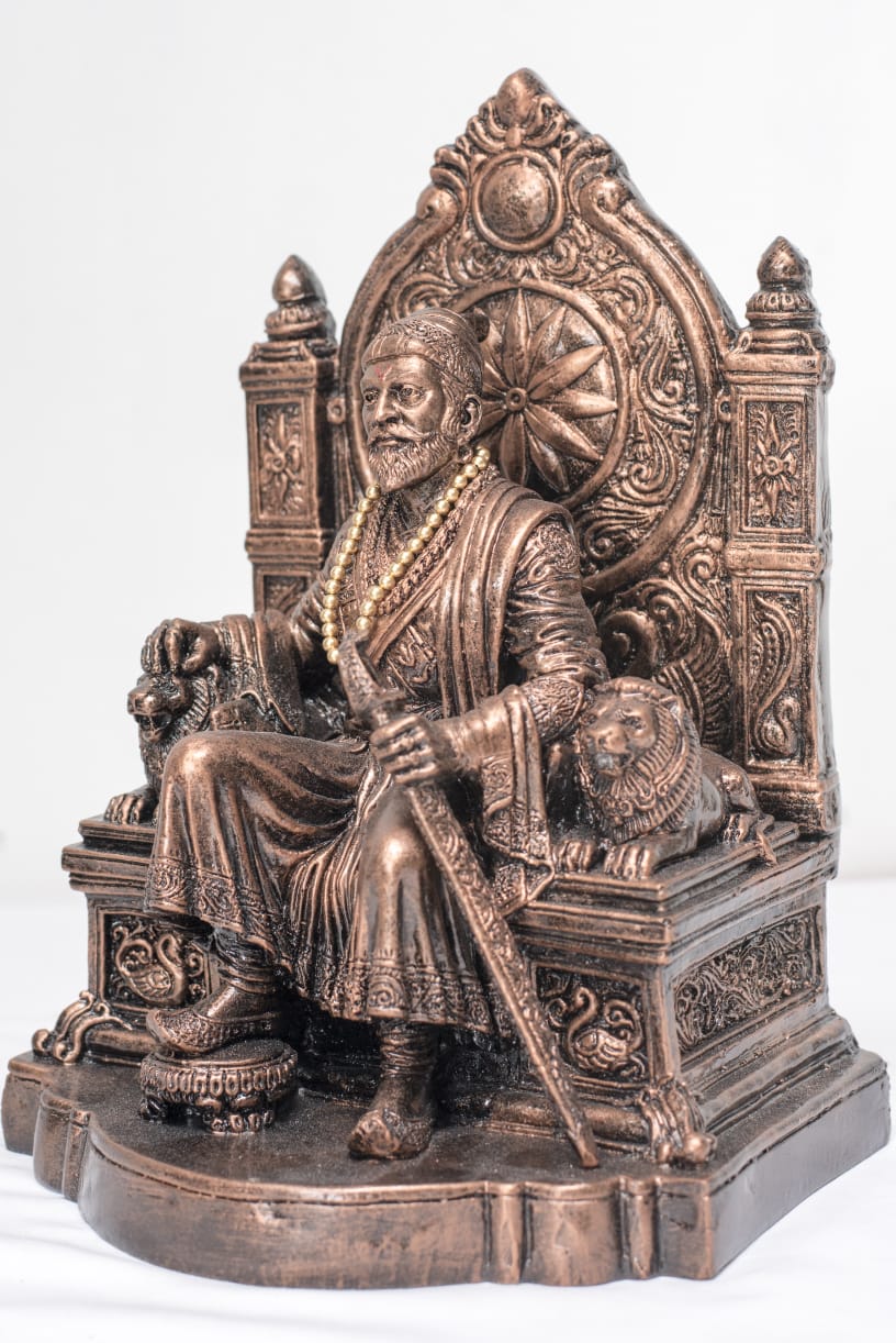 Chhatrapati Shivaji Maharaj Decorative Showpiece For Gift Chhatrapati Shivaji  Maharaj Statue For Home Dcor Office Dcor Chhatrapati Shivaji Maharaj With  Base Murti  Merchwale